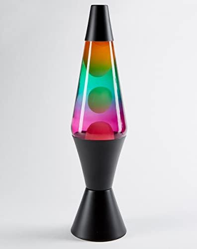 Lâmpada de lava do quadro -negro Spencer - 17 polegadas | Globo, base e tampa e lâmpada incluídos | Capacidade: 32 oz.