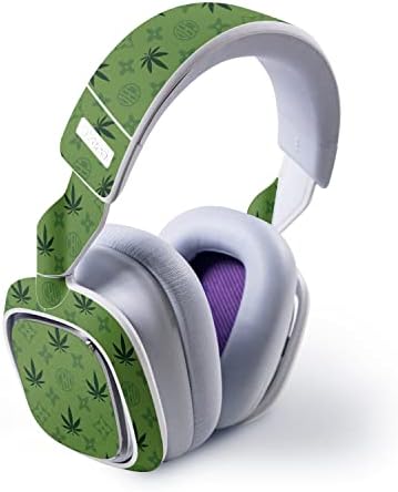 MightySkins Skin Compatível com o fone de ouvido Astro A30 Wireless Gaming - CBD Green | Tampa protetora, durável e exclusiva do encomendamento de vinil | Fácil de aplicar, remover e alterar estilos | Feito nos Estados Unidos
