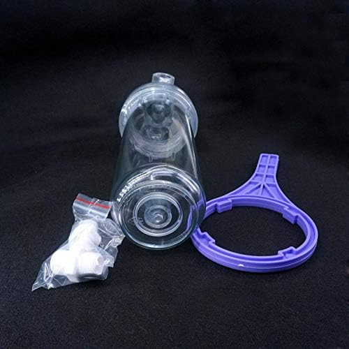 Bombas, peças e acessórios 1/2 Porta BSP 300x120mm Mamadeiro de filtro de estimação para pet para 10 água pré -filtro