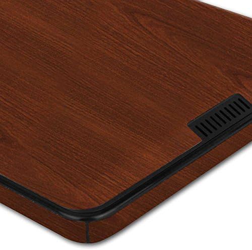 Skinomi Wood Dark Wood Full Corpo Skin Compatível com Fire HD 6 TechSkin com protetor de tela de filme claro anti-bubble