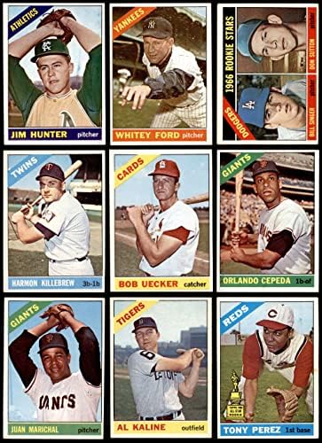 1966 Topps beisebol próximo ao conjunto completo ex