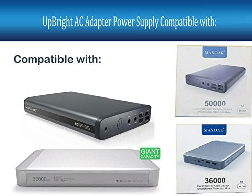 Adaptador ATBRIGHT 16.8V AC/CC Compatível com Kayo Maxtar K48V168250E2 Maxoak K2 K3 Max Oak Power Bank K185-168250p Intal IN1262500