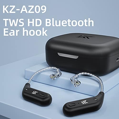 CCA KZ AZ09 Bluetooth 5.2 Módulo IEM Adaptador Bluetooth Adaptador sem fio Animado de orelha à prova d'água Extra Longa