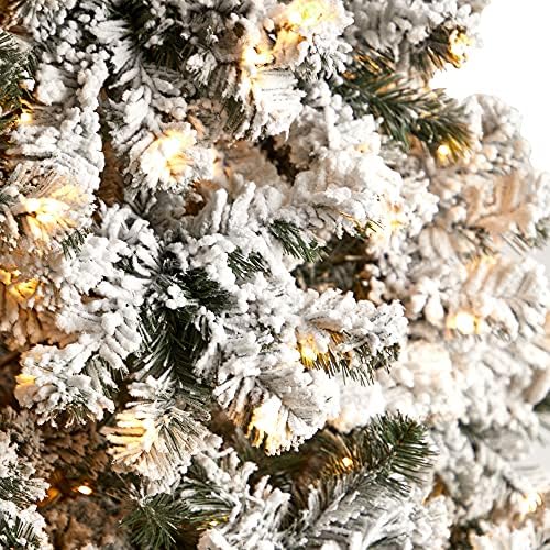 10 pés. Árvore de Natal artificial da Virgínia Ocidental com 800 luzes LED claras e 1680 dicas
