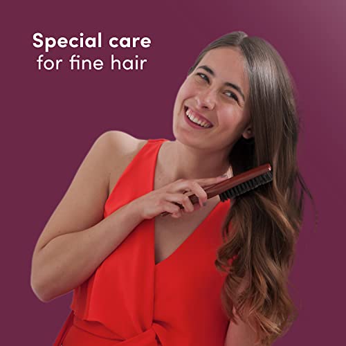 Shampoo de terapia capilar Dove Tratamento de fortalecimento para força fina e fina de cabelos finos e aprimoramento do sulfato