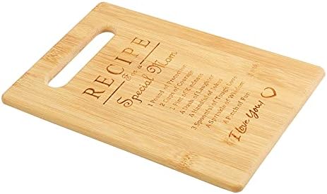 LPLED Personalizou Bamboo Board Board Dia das Mães Amor Especial Coração Presente Mãe da Filha ou Filho