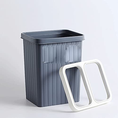 Lixo desnatado lata de banheiro lixo pode ser seco e molhado separação lixo plástico pode ser o anel de pressão de escritório cesta de papel