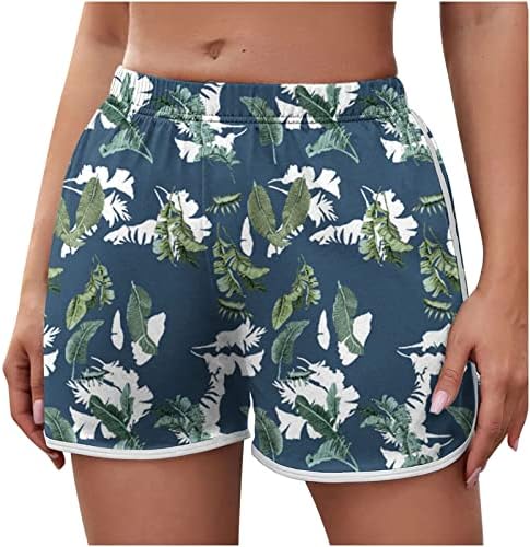 Shorts de carga feminina de míshui para verão shorts de praia de feminina de praia de praia de ioga dança de ioga de verão shorts de malha