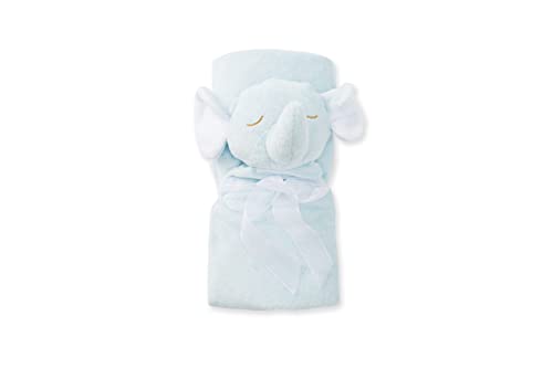 Anjo querido - elefante azul, cochilando cobertor