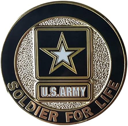 Estado dos Estados Unidos Exército SSG Sargento Sargento Classificador Coin e Blue Velvet Display Box