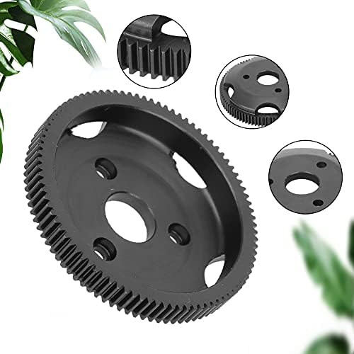 Vgeby Spur Gear, 90T RC Spur Gear de 48 dentes Space Spurgear Fit for Trxxas Slash 2WD Atualizados Acessórios