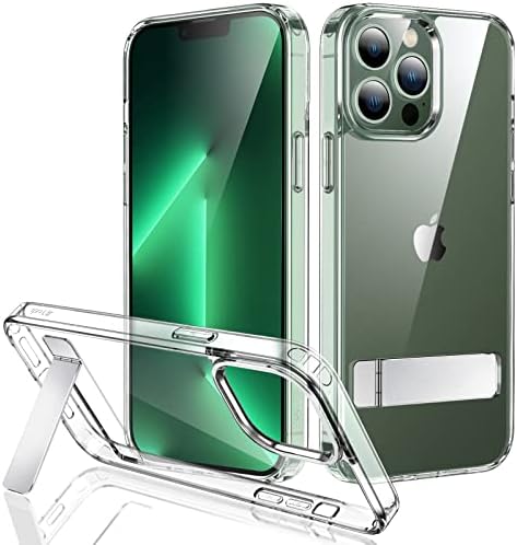 Jetch Kickstand Caso para iPhone 13 Pro Max, 6,7 polegadas, suporte sem fio, tampa do telefone para choque à prova de