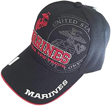 US Marine Corps Official licenciado embeleiro emblema Baseball Cap Hat