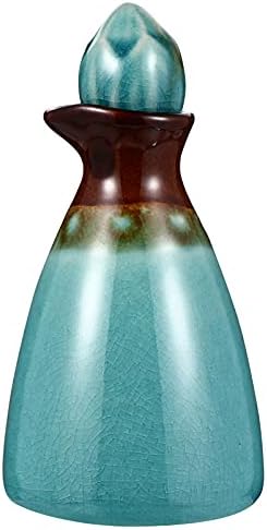 Alremo Xinghuang - óleos essenciais de cerâmica difusor Recarregável garrafas de amostra de amostras de amostra azul