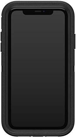 OtterBox iPhone 11 Defender Series Case - Não Retail/Navios em Polybag - Black, Rugged e Durável, com Proteção da Porta, Inclui