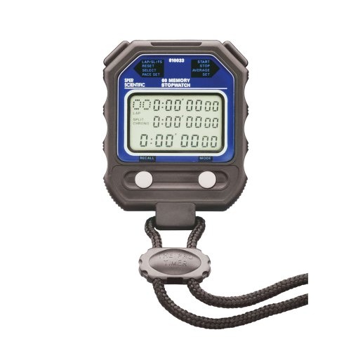 Sper Scientific 810033 60 Stopwatch digital de memória, resistente à água