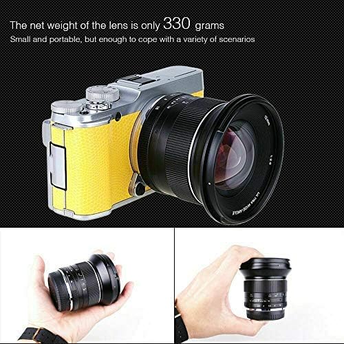 KAXINDA 12mm f/2.8 Ultra angle largo Manual Foco grande lente de abertura para câmera canon ef-m de montagem APS-C