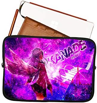 Anime Angel bate em laptop de 15 polegadas Bag mousepad Notebook Surve Sleeve Sane Saco de Computador Laptop/Tablet Repelente