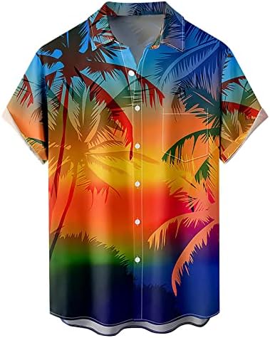 Xiloccer camisa de praia masculino de botão cortada camisa macia cam camisa para homens Melhor camisa melhor as camisas masculinas masculinas havaianas
