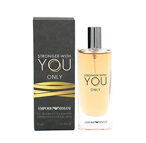 Giorgio Armani Emporio mais forte com você apenas Mini EDT Spray 0,5 oz