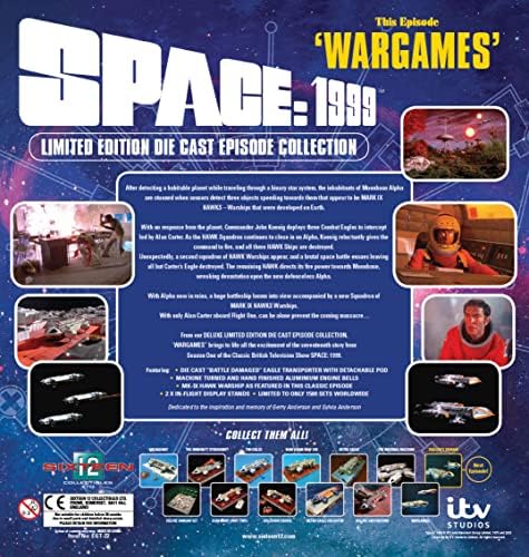 Sixteen12 Space 1999 Wargames Hawk Warship and Eagle Set
