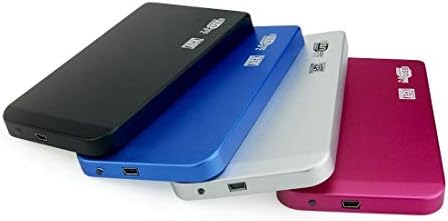 JMT 2,5 polegadas de disco rígido unidade de disco SATA para Mini USB 2.0 Ferramenta de gabinete livre de alumínio HDD Case portátil SSD Externo SSD Suporte