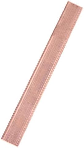 Folha de cobre pura de Brass Plate Haoktsb 100mm/3,94 polegadas T2 Cu Metal Metal Flat Crafts Diy Scrans