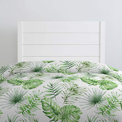 Kimberly Grant Green Tropical Queen Duvet Cover