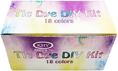 Kit de tie-dye de tie-dye u1s1 26 cores 30 ml de tie-dye pó kit de água fria tie-dye ferramenta, kit de spray-dye para atividades criativas e bricolage