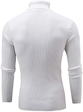 Ymosrh Sweater Feminino Men do inverno Slim Karn Knot Alto Pullulver Sweater Turtleneck Top solto solto