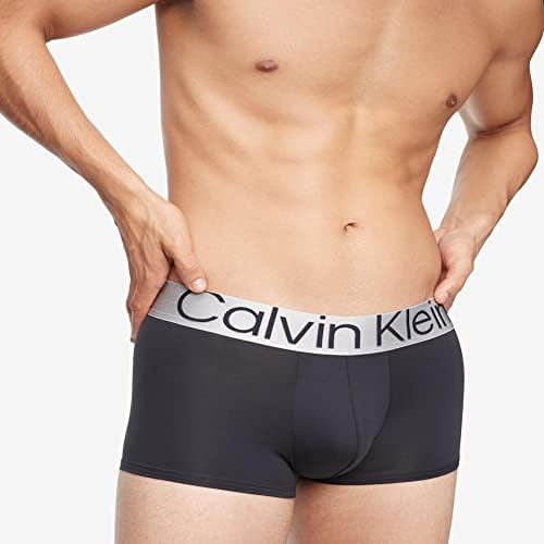 Calvin Klein Men's Reconsiderou aço Micro 3-Pack Turnk