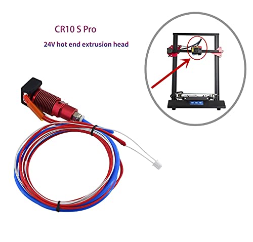 Ruimou Extrusher Hotend End Kit, usado para atualizar CR-10s Pro ， CR-10 Max, CR-10S Pro V2 Extrusora de impressora 3D montada