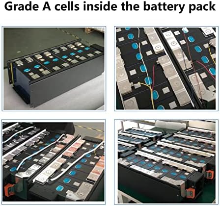 Pulme LIFEPO4 Bateria 48V 100AH ​​LIFEPO4 PACK PACK 5KW Grade A Células embutidas BMS Lítio IPX5 Bateria solar para RV