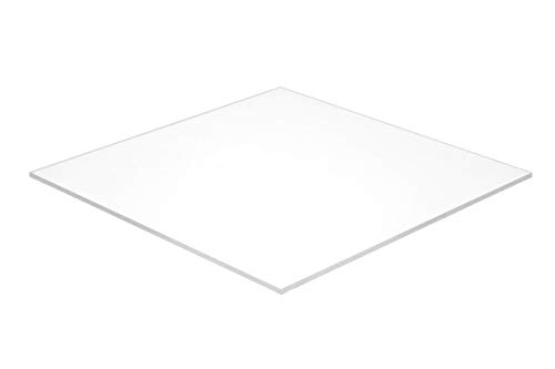 Folha de placa de espuma PVC Falken Design, branca, 10 x 15 x 1/2