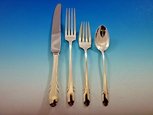 Symphony by Towle Sterling Silver Flawware Set Service 24 peças