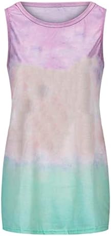 Crewneck algodão graphic tyy Dye Cami Camisole Blush Bush Tee para meninas adolescentes outono de verão blusa sem mangas