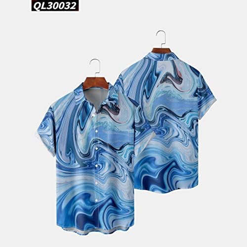 Camisetas de verão masculas 2023 Pintura impressa 3d Camisa floral Homens homens recusam o colarinho de rua vintage masculino masculino