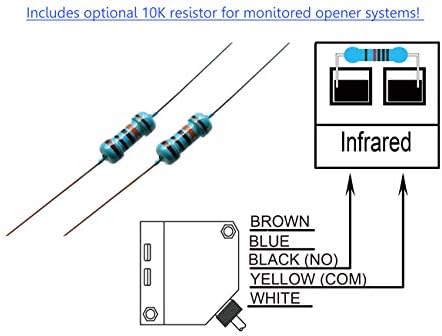 SUPREFORM IP67 Imper impermeável Universal 10-30VDC Segurança sensor de feixe fotoelétrico retro-reflexivo para abridor de portão