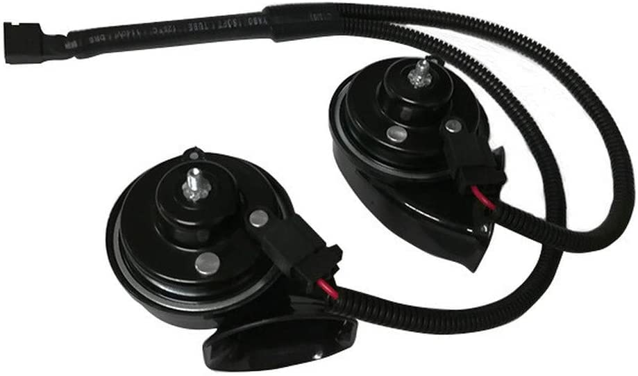 Chicote de arame de alto -falante Herchr, buzina de 12V de carro 1 a 2 alto -falantes Kit de fiação do adaptador adaptador para para