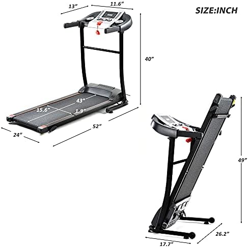 Treadmill de bicicleta de esteira de caminhada elétrica para dobragem em casa portátil em escorregem portátil Treadmill
