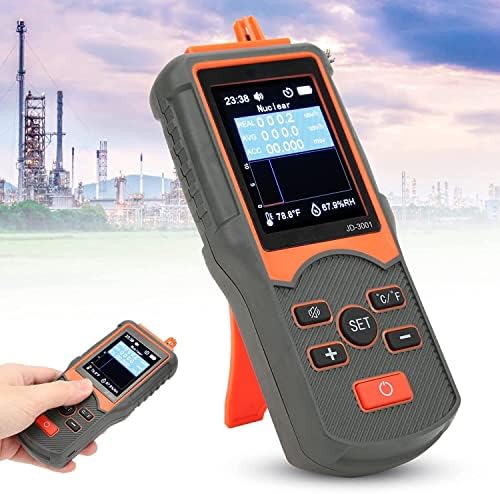 Betdet Professional Digital Geiger Counter Radiation Monitor, Dosímetro portátil Detector de radiação eletromagnética, detector