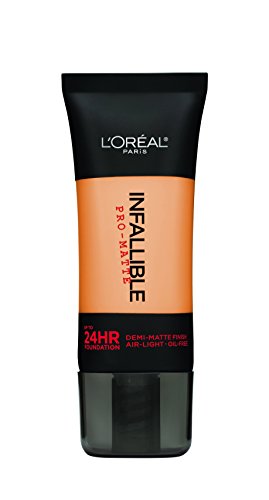 L'Oréal Paris Infalível Fundação Pro-Matte, Cacau, 1 FL. Oz.