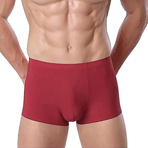Roupas íntimas masculinas masculinas boxers cuecas suaves e confortáveis ​​de algodão Trunks Men Cottonwear Men