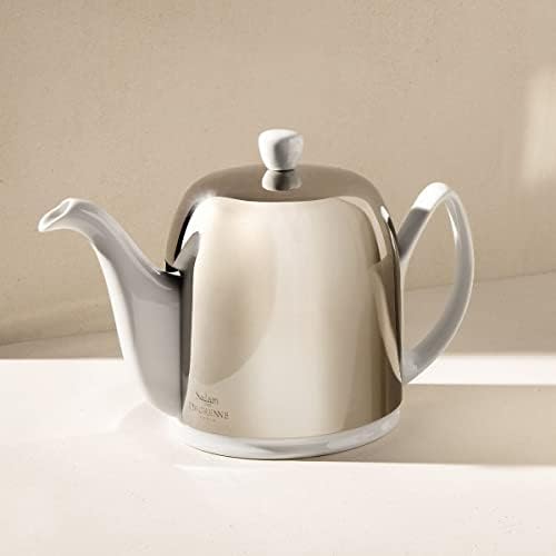 Degrenne - Salam Black Tea Pot 6 xícaras, 33 onças 13/16