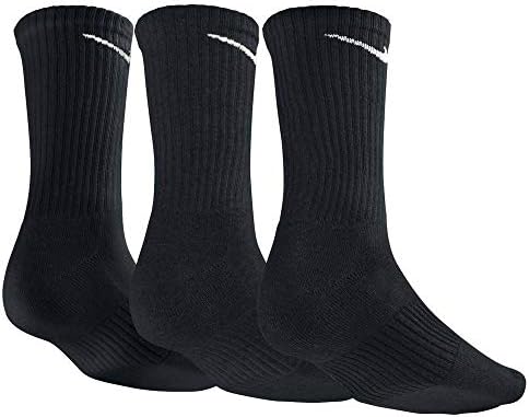 Nike Performance Cushion Crew Training Socks, preto/branco, X-Large