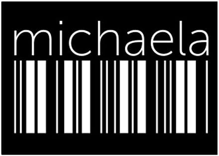Teeburon Michaela Lower Barcode Sticker Pack x4 6 x4