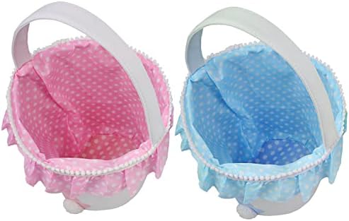 Sacos de ovo de cesto de coelhinho da Páscoa para crianças, sacos de sacola de lona baldes para ovos de Páscoa Cesta personalizada