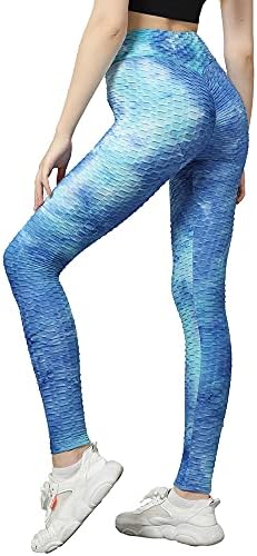 Calças de ioga feminina Cintura alta, barriga de barriga de barriga de barriga, leggings atléticos Running Butt Lift