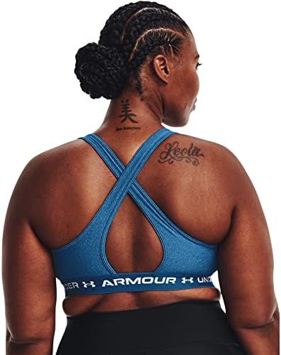 Under Armour Women's Crossback Mid Heather Bra