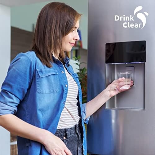 Drinkclear ꮤ F3CB Gelter Water ｆilter, compatível com ꮤ F3CB, altura 9 polegadas, pacote de 3